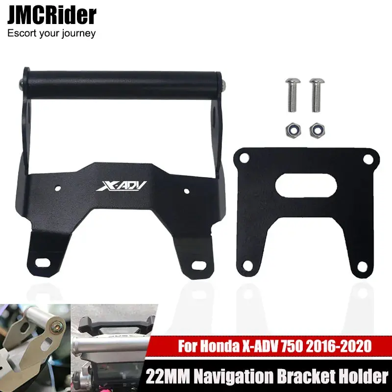 2020 For Honda X-Adv 750 Xadv750 2017-2021 Motorcycle Accessories Phone Holder Stand Gps Navigation Plate Bracket 1