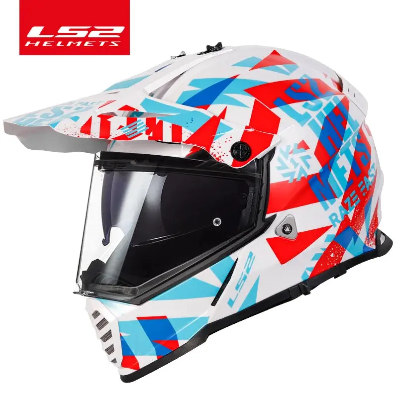 Capacete Ls2 Mx436 Motorcross Helmet Ls2 Pioneer Evo Off Road Helmets Casco Moto Casque 6