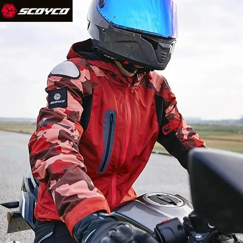 Motorcycle Jacket Men Summer Motocross Mesh Jacket Ce Certified Racing Jacket Adventure Touring Biker Clothes Breathable 3