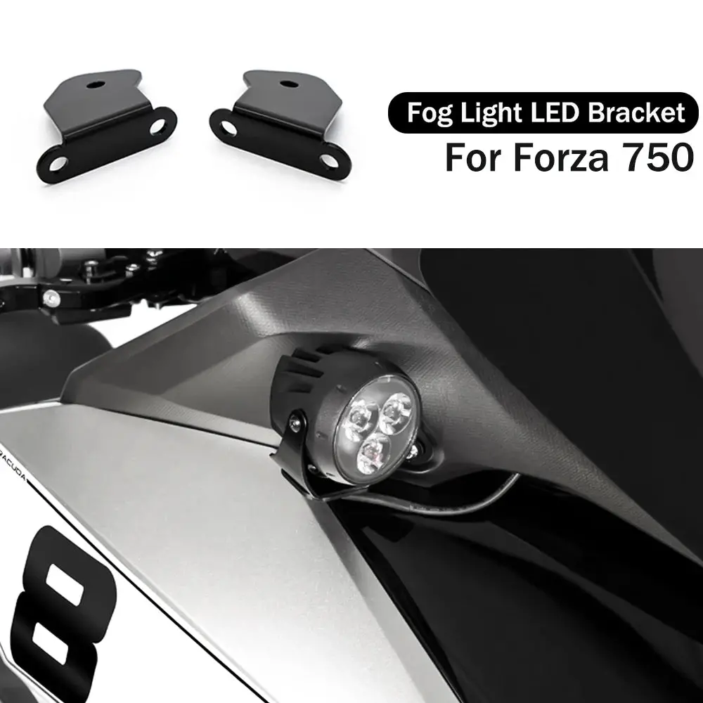 For Forza 750 Accessories Led Lights Bracket Auxiliary Lights Motocycle Fog Light Bracket Fit For Honda For Forza750 2021-2023 1
