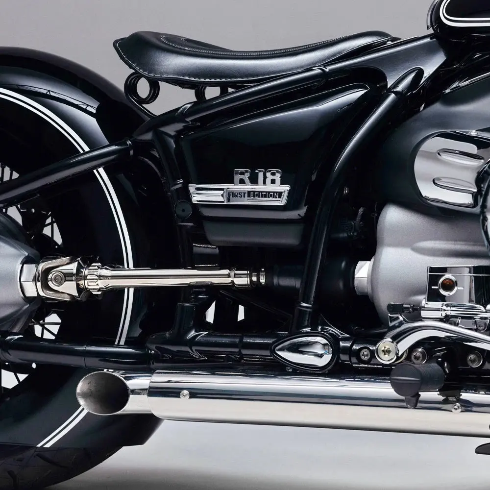 Short Gp Bobber Slip Ons Mufflers Tail Pipe Slip-On Exhaust System Fit For Bmw R18 100 Year R18b R 18 B/Classic/Transcontinental 5