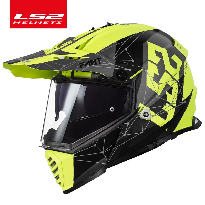 Capacete Ls2 Mx436 Motorcross Helmet Ls2 Pioneer Evo Off Road Helmets Casco Moto Casque 4