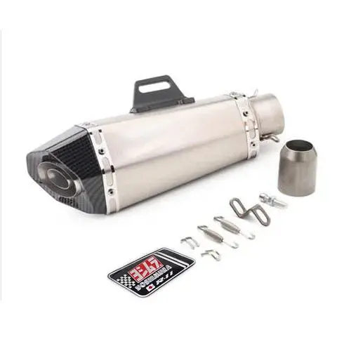 51Mm Motorcycle For Honda Dreamwing Xl750 Transalp Exhaust Muffler Yoshimura Fz1 R6 R15 R3 Zx6r Zx10r Z900 1000 Cbr1000 Gsxr1000 5