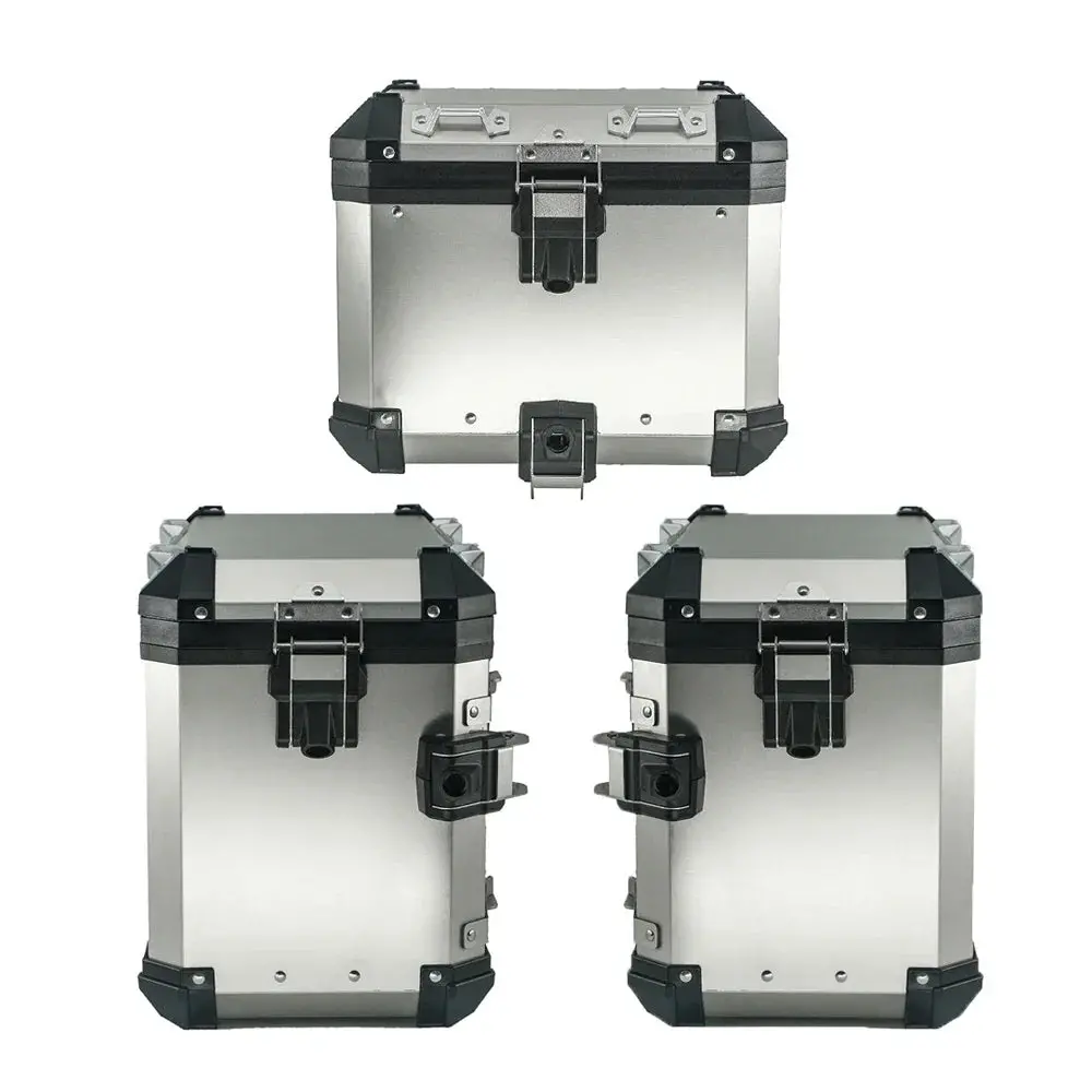 Motorcycle Aluminum Box Pannier Saddlebag Top Case Luggage Rack For Honda Xl750 Transalp Xl 750 2023 2024 Tail Side Box Bracket 3