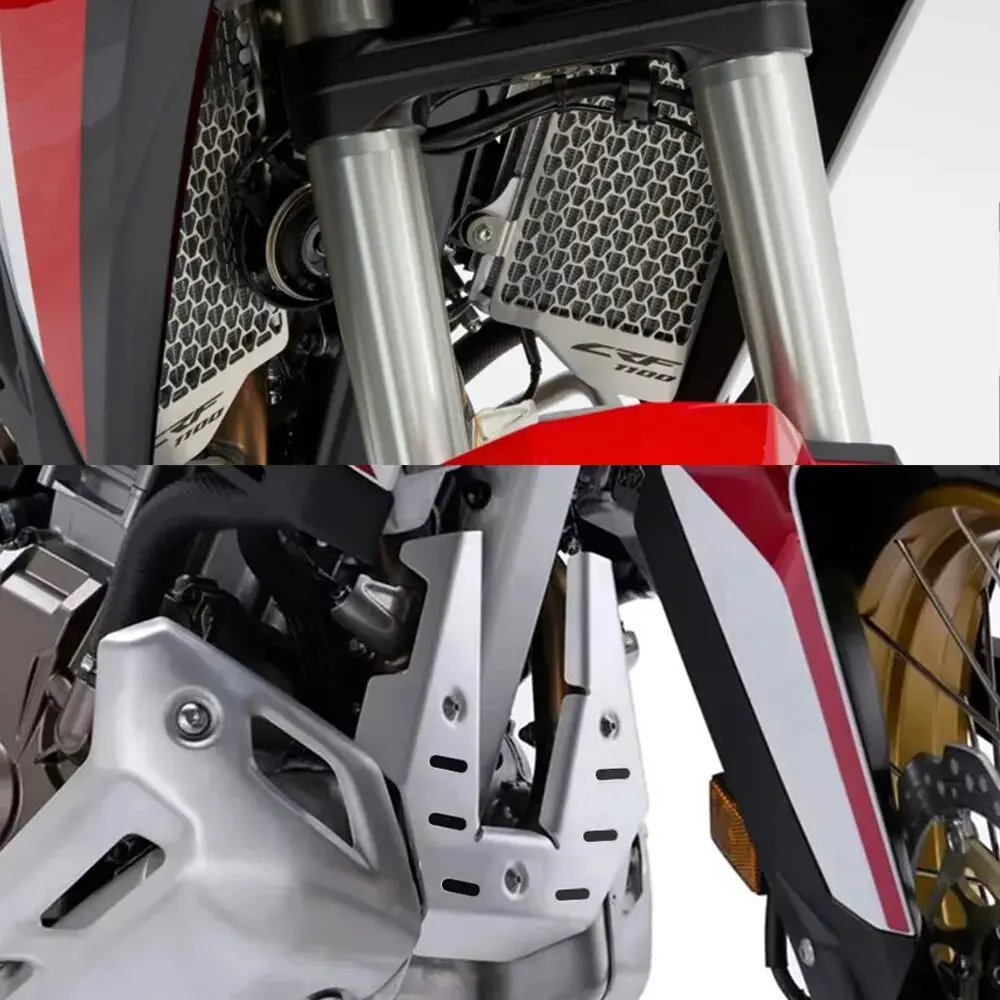 Motor For Honda Crf1100l Africa Twin Dct Crf 1100 L Adventure Adv Sports 2023 Radiator Grille Guard Cylinder Head Engine Guard 6