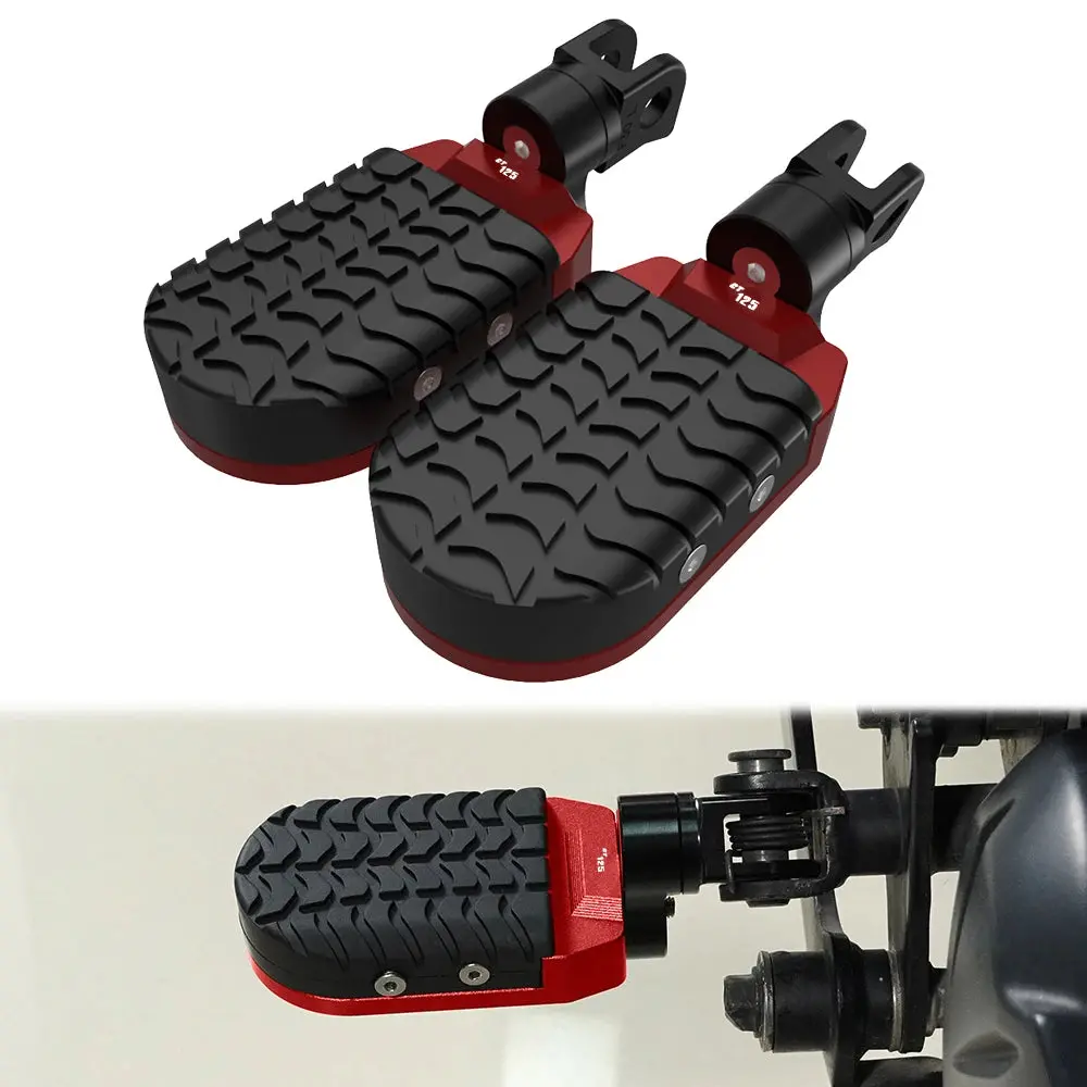 Motorcycle Adjustable Front Footpegs Foot Pegs Footrest Fit For Honda Xl750 Transalp 2023-2024 Ct125 Trail 2020-2022 2023 Ct 125 1