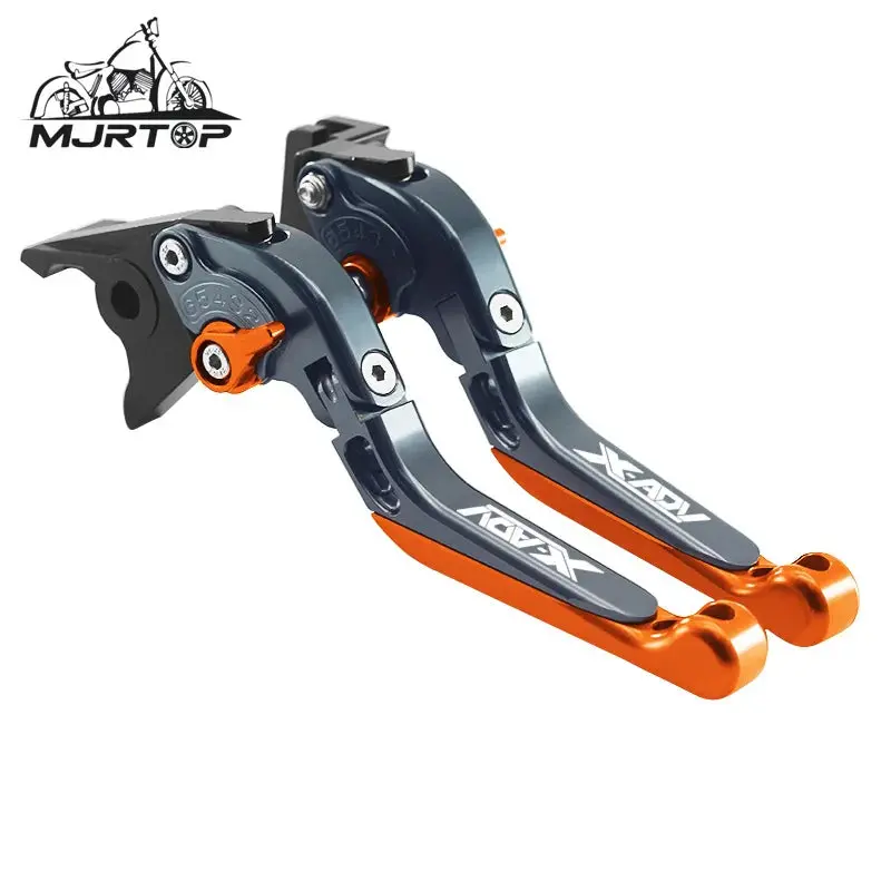 For Honda X-Adv 750 Xadv750 Xadv 2017-2023 Motorcycle Accessories Cnc Adjustable Extendable Folding Brake Clutch Levers Handle 7
