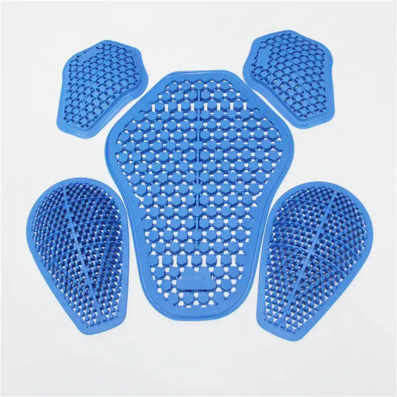 Riding Protect Gear Ce Insert Armor Knee Hip Protector Pads Motorcycle Pants Replacement Silica Gel (2 X Knee Pads+2 X Hip Pads) 9
