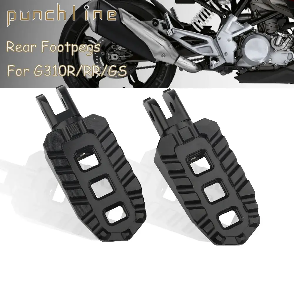 Fit For G310gs G310r G 310 Gs G 310 R 2017-2024 G310rr G 310 Rr 2023-2024 Rear Passenger Foot Pedal Foot Pegs 1