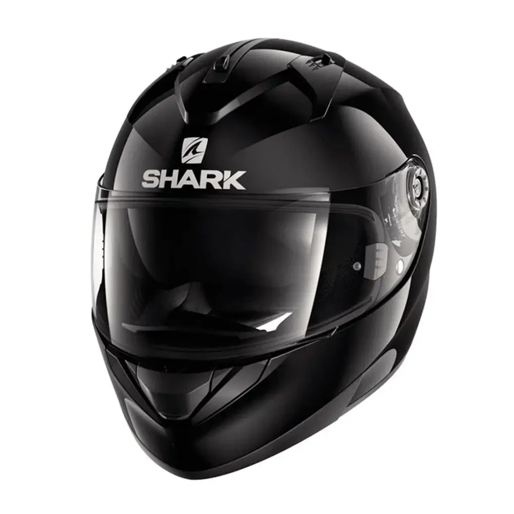 Shiny Black Shark Ridill Helmet 1