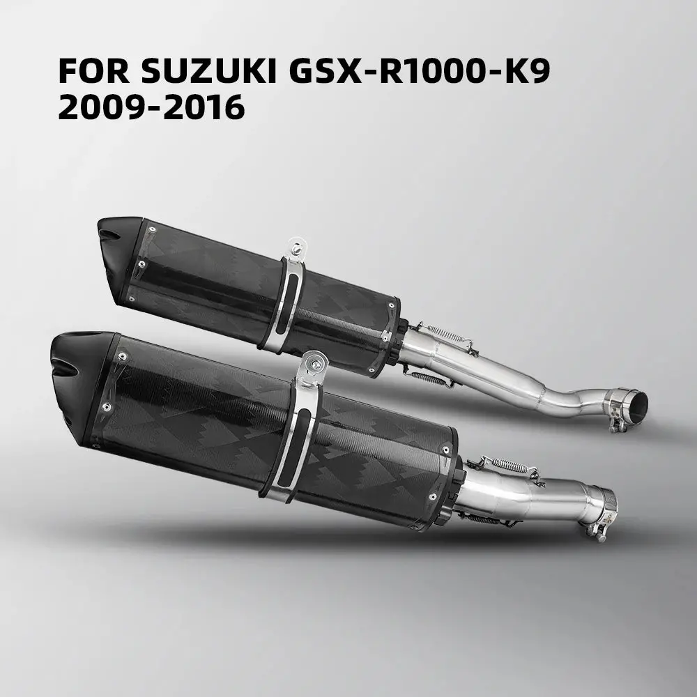 Racing Line Exhaust Original Position Mid Pipe Link Pipe Full Exhaust Muffler Styem For Suzuki Gsx-R1000-K9 2009-2016 1