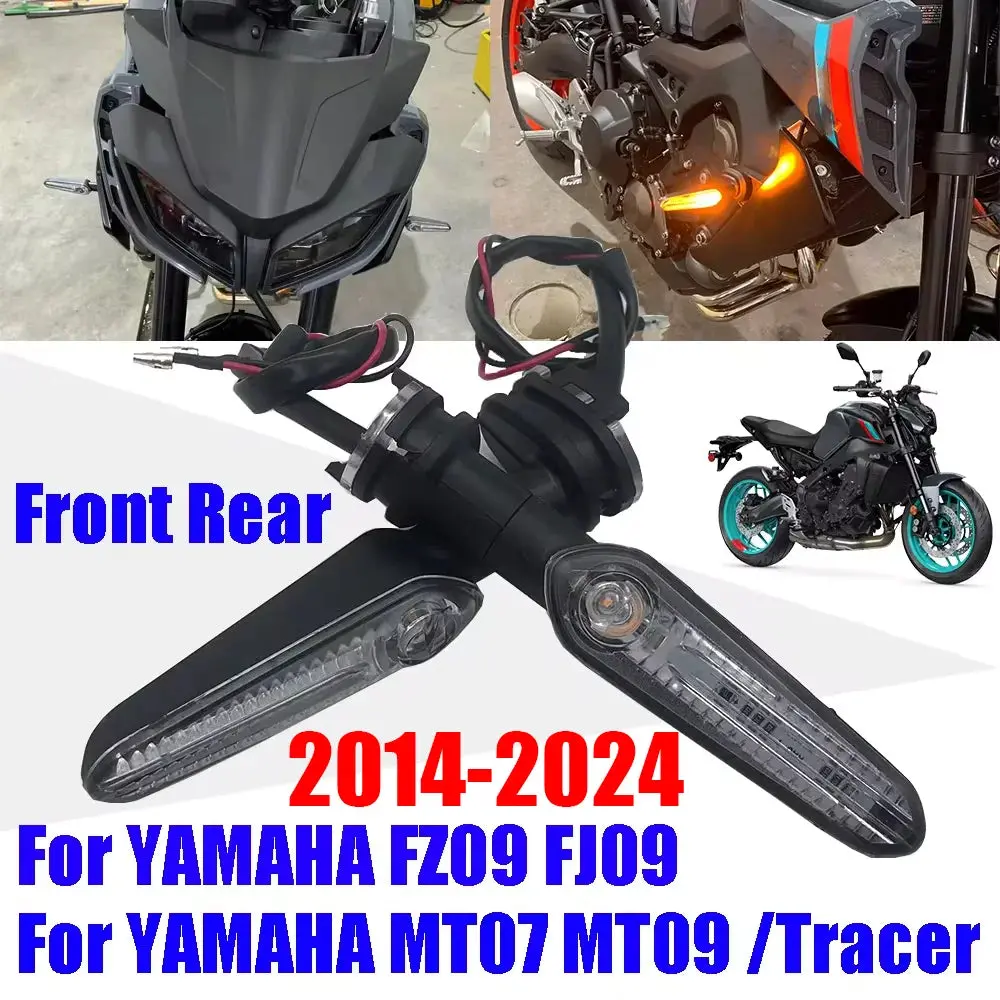 Motorcycle Led Turn Signal Light Indicator Directional Flasher Lamp For Yamaha Mt07 Mt09 Mt-07 Mt-09 Tracer Fz-09 Accessories 1