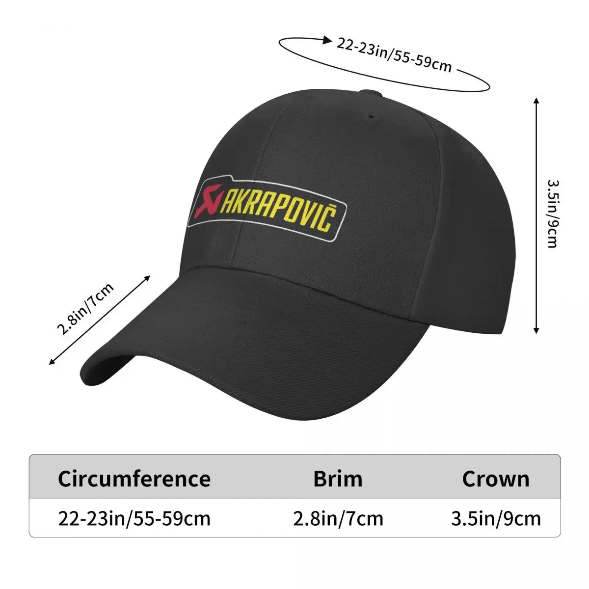 Punk Unisex Akrapovics Motorcycle Racing Baseball Cap Adult Motorrad Biker Adjustable Dad Hat For Men Women Snapback Caps 4