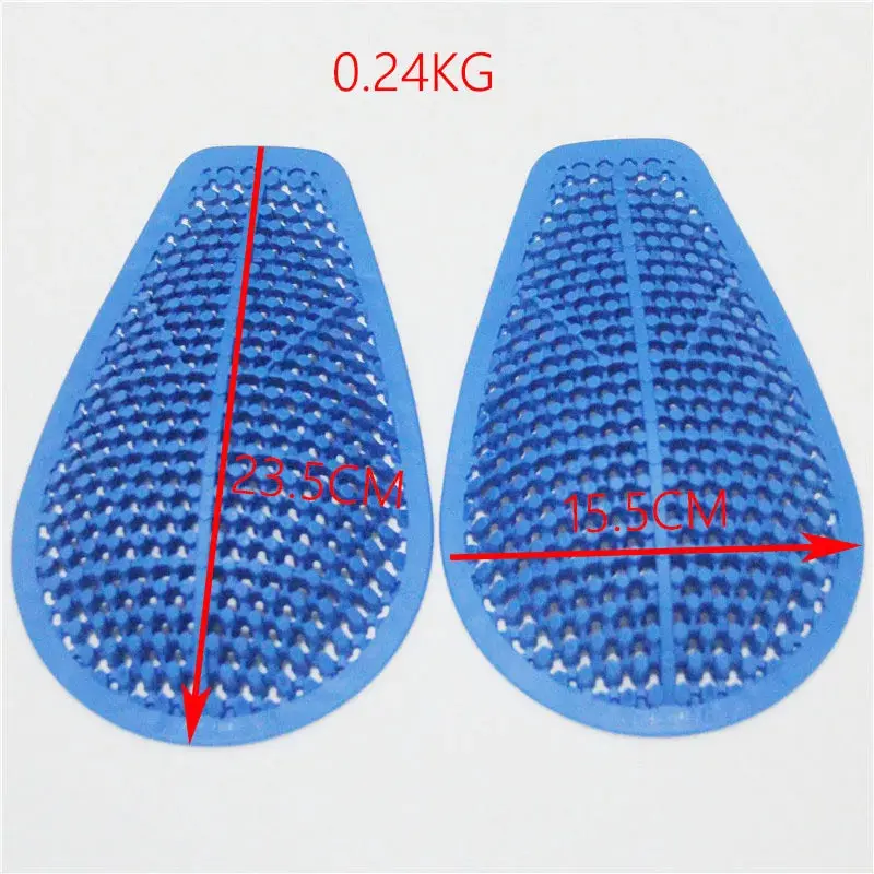Riding Protect Gear Ce Insert Armor Knee Hip Protector Pads Motorcycle Pants Replacement Silica Gel (2 X Knee Pads+2 X Hip Pads) 10