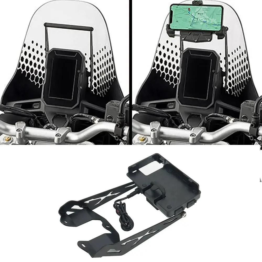Desertx Accessories For Ducati Desert X 2022-2023 Mobile Phone Bracket Headlight Lampshade Side Deflector Seat Cover Is Suitable 18