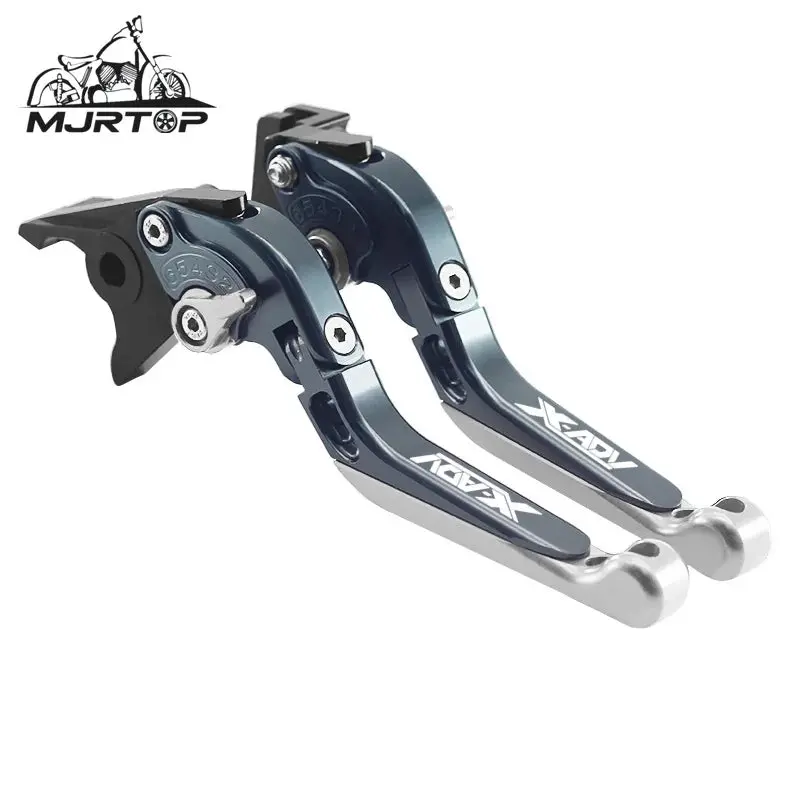For Honda X-Adv 750 Xadv750 Xadv 2017-2023 Motorcycle Accessories Cnc Adjustable Extendable Folding Brake Clutch Levers Handle 10