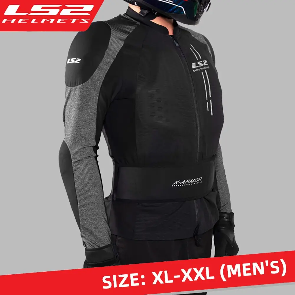 Ls2 Motorcycle Soft Armor Unisex Moto Jacket Motocross Riding Protective Gear Chest Shoulder Protection Ce Certification 6
