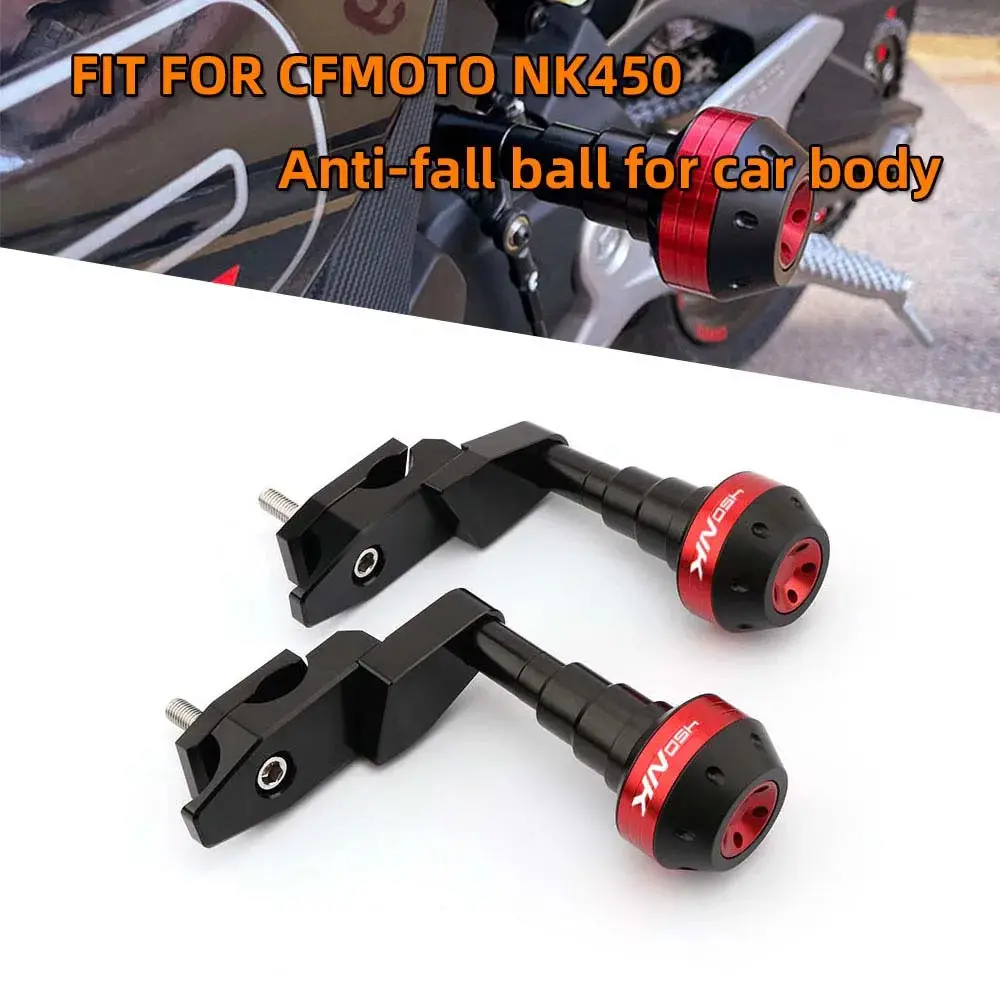 Fit For Cfmoto Nk450 450 Nk 2022-2024 Engine Protection Cover Frame Sliders Crash Pad Falling Protector Guard Accessories 1