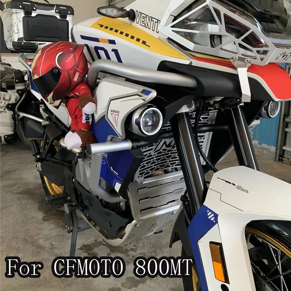 For Cfmoto 800Mt Mt800 Mt 800 Mt Motorcycle Accessories Front Shield Water Tank Protection Net Engine Cover Fan Protector Grille 1
