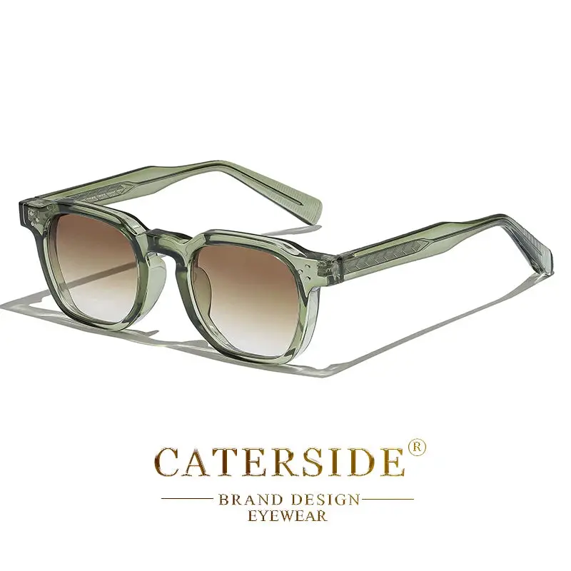 Caterside Fashion Men Sunglasses Small Frame Square Personalized Design Sun Glasses Women Travel Party Business Festival Gift 20