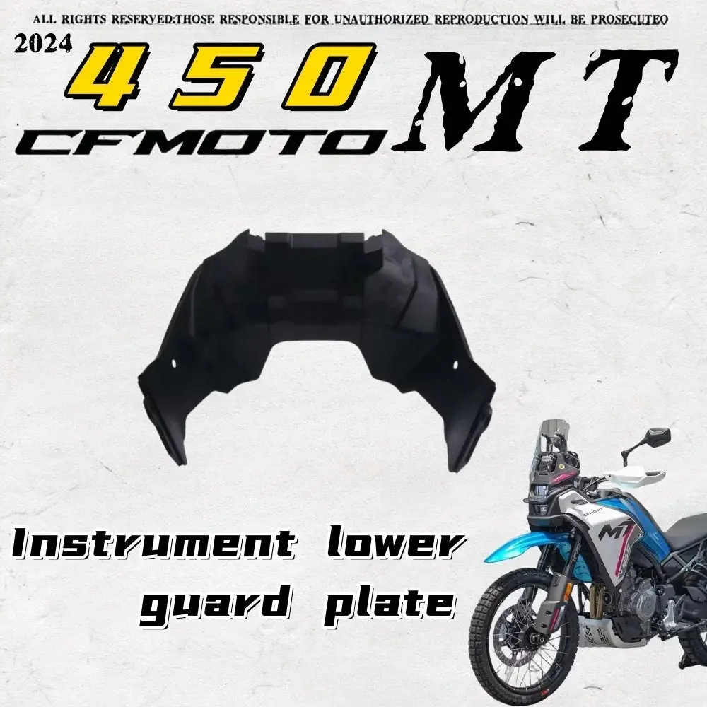 For Cfmoto 450Mt Original Instrument Lower Guard Plate Air Deflector Car Shell Plastic Parts Cfmoto 450Mt Mt450 2023 2024 1