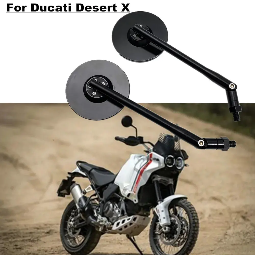 Motorcycle Rearview Mirror For Ducati Desert X Desert X 2022 2023 Retrofit Cnc Rearview Mirror 1