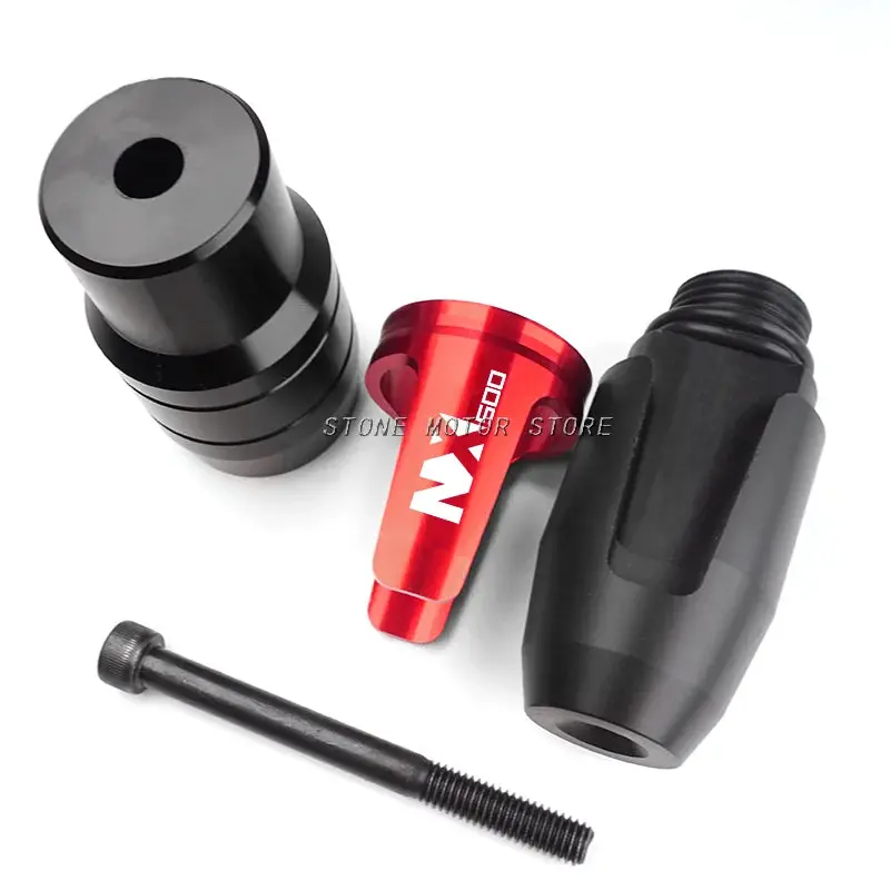 For Honda Nx500 Nx 500 2024 Motorcycle Cnc Accessories Falling Protection Exhaust Slider Crash Pad Slider 4