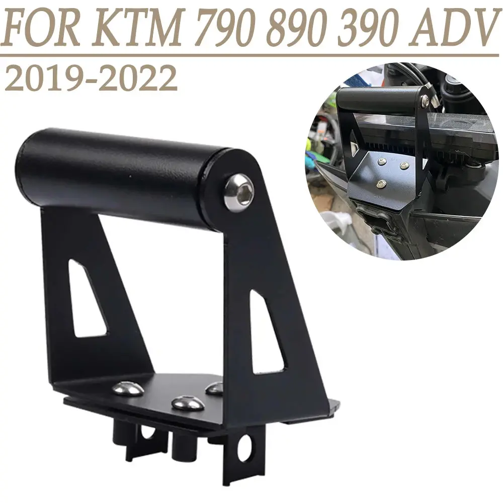 For Ktm 390 890 790 Adventure Navigation Bracket Gps Mount Phone Holder Plate 2022 2021 2020 2019 Cnc Aluminum 1