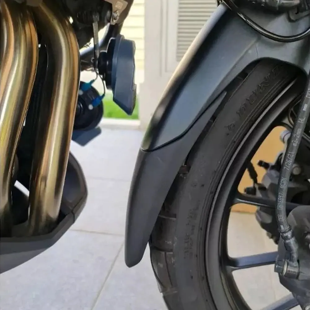 Motorcycle Front Tire Hugger Mudguard Splash Guard Protector Fender Extender Extension Mudflap For Honda Nx 500 Nx500 2023 2024 2