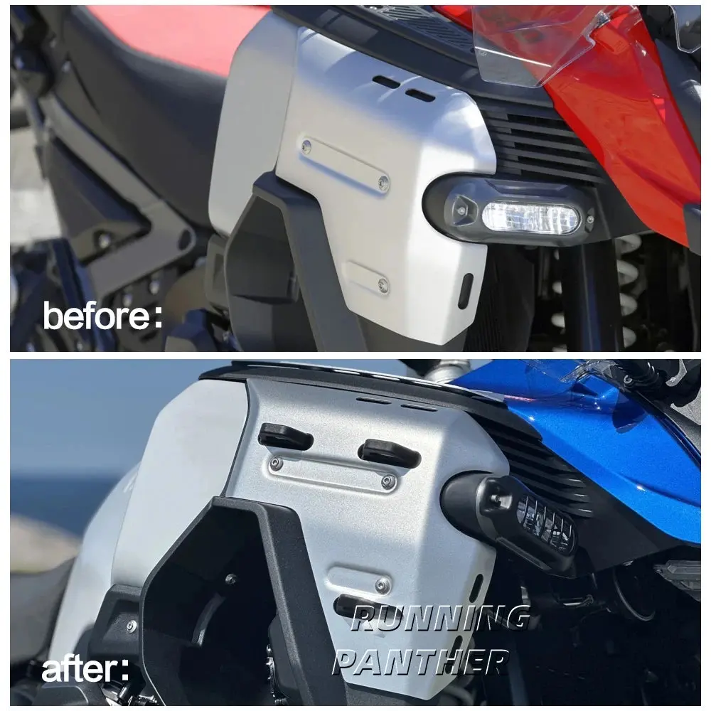 New For Bmw Gs1300 R 1300 Gs Adventure R1300gs Adv 2024 2025 Motorcycle Radiator Side Cover Panel Frame Guard Fairing Protector 2