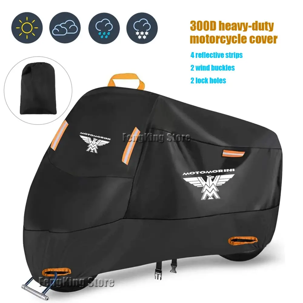Motorcycle Cover Uv Protection Dustproof Snowproof Motorcycle Waterproof Cover For Moto Morini Xcape X Cape X-Cape 650 650X 1