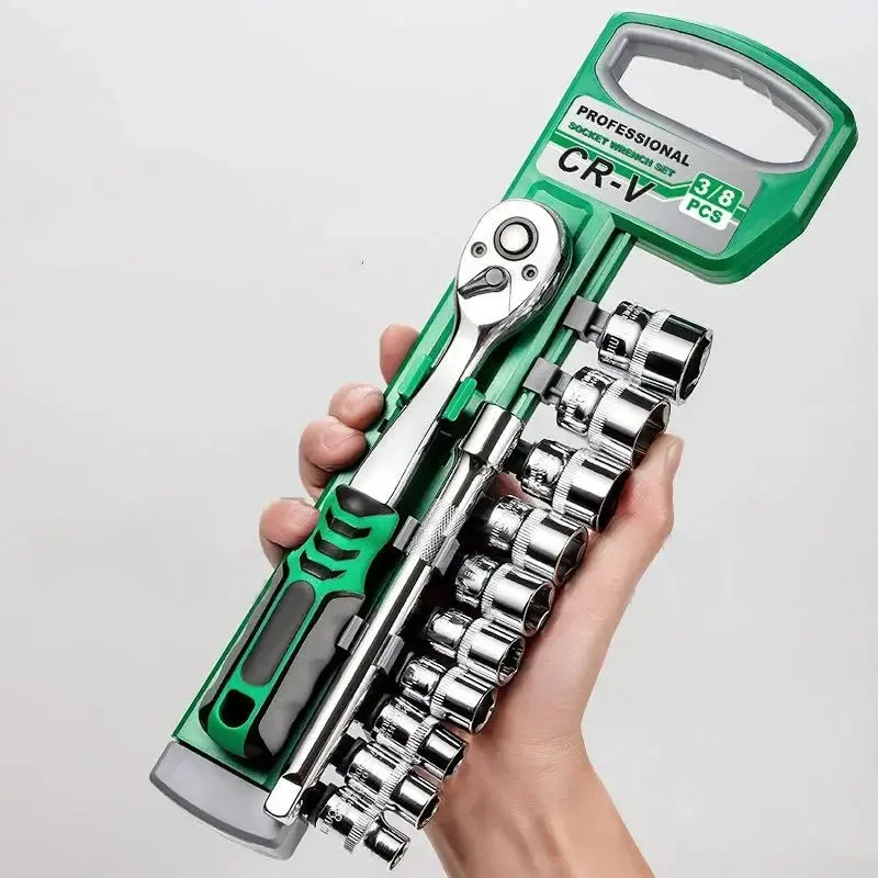 Socket Sleeve Wrench Set ,Car Repair Tool,Hand Tools,Key Set Wrench,Ratchet Wrench Set 1/4 3/8 1/2 Auto Repair Spanner Tools 1
