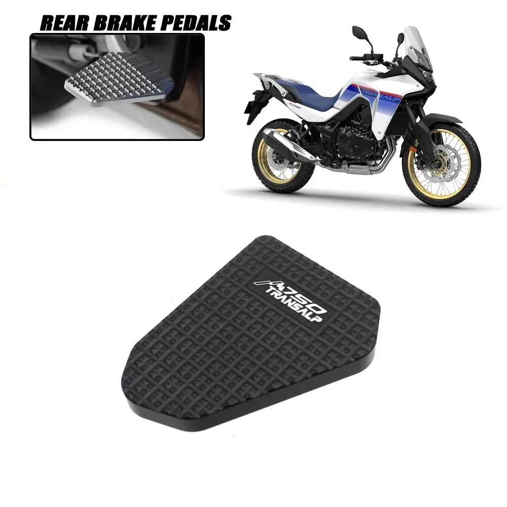 For Honda Xl750 Transalp 750 Xl 750 2023 2024 Motorcycle Accessories Rear Foot Brakes Pedals Levers Step Plate Extension 1