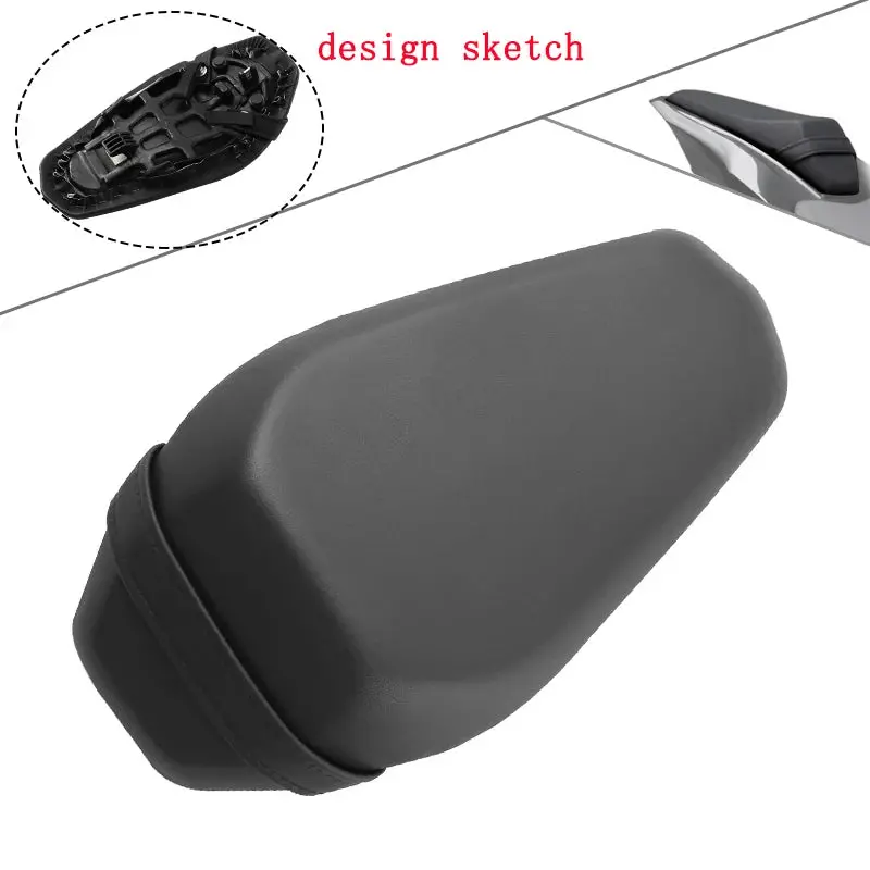 Motorcycle Rear Pillion Seat Cushion Pressure Relief Comfortable Passenger Pad Replacement For Kawasaki Ninja Z900 2017-2022 1
