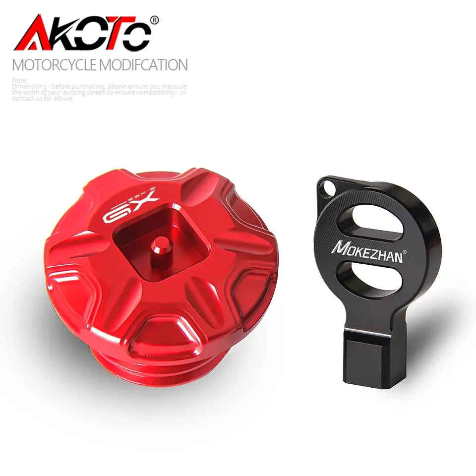Motorcycles Cnc Anti Theft Oil Filler Cap Engine Oil Plug Cover For Suzuki Gsx-S1000gx Gsxs 1000 Gx 1000Gx Gsxs1000gx 2024+ 10