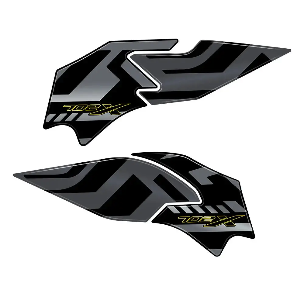 Trk702x 2023 Motorcycle Accessories 3D Gel Epoxy Resin Sticker Kit Tank Pad Protection For Benelli Trk 702X Trk 702 X 23