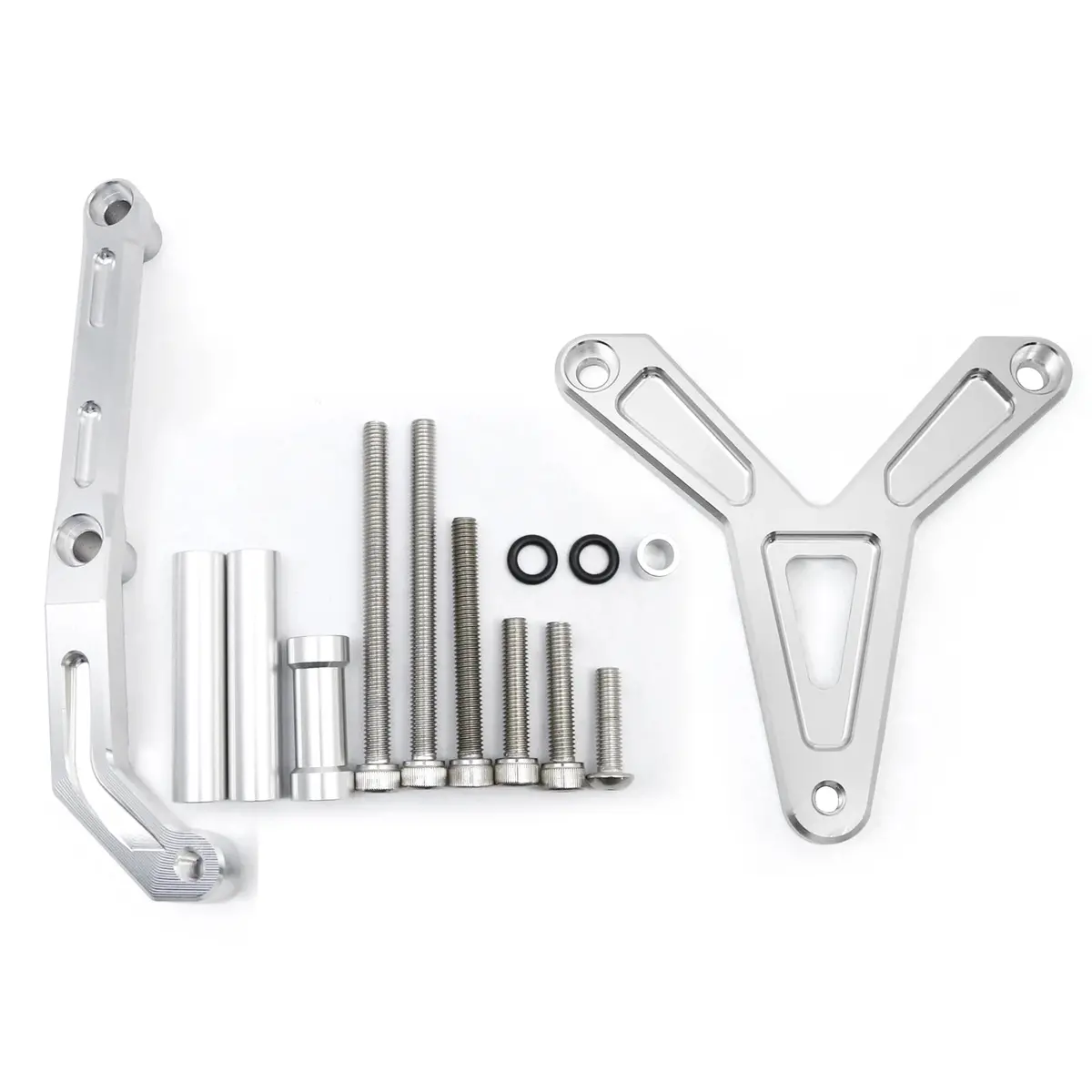 For Yamaha Tracer 900 Gt 2021 2022 2023 Cnc Aluminum Carbon Motorcycle Steering Damper Stabilizer Bracket Mounting Support Kit 13