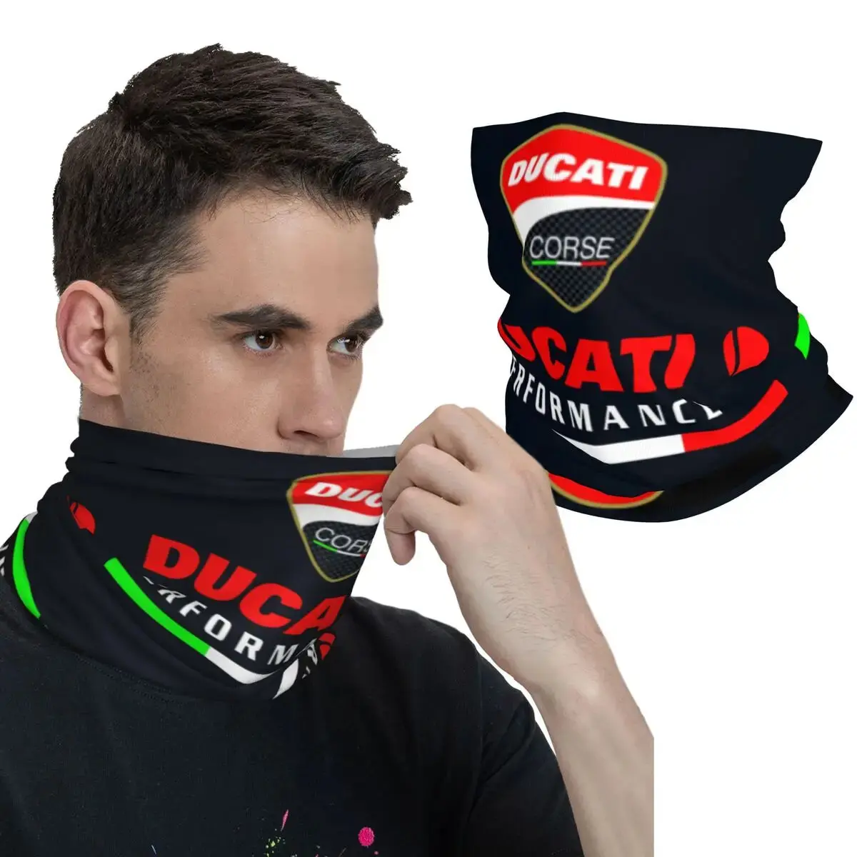Ducatis Performance Balaclava Accessories Neck Cover Riding Motorcycle Bandana Mask Scarf For Men Women All Season 1