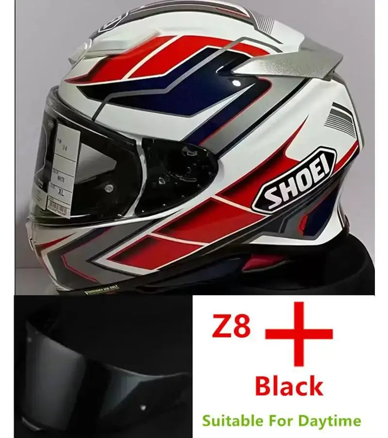 Full Face Motorcycle Helmet Shoei Z8 Rf-1400 Nxr 2 Prologue Tc-1 Helmet Riding Motocross Racing Motobike Helmet ,Capacete 9