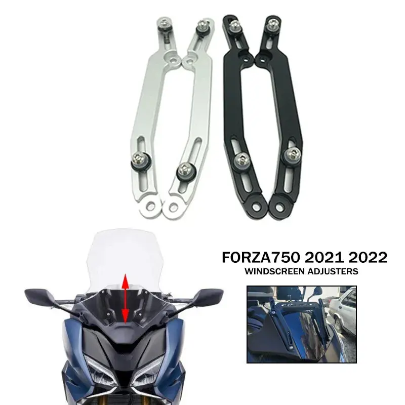 Windscreen Adjusters Airflow Adjustable Windscreen Wind For Honda Forza750 Forza 750 Forza750 2021 2022 Motorcycle Accessories 1