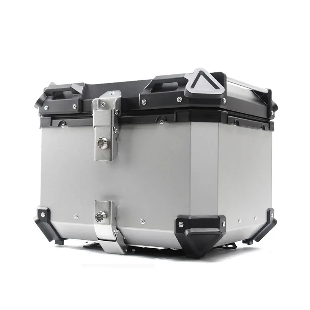 45L 55L 65L 80L 100L Aluminum Motorcycle Box Moto Top Case Rear Storage Luggage Trunk For Bmw R1200gs Lc R1250gs F800gs 4
