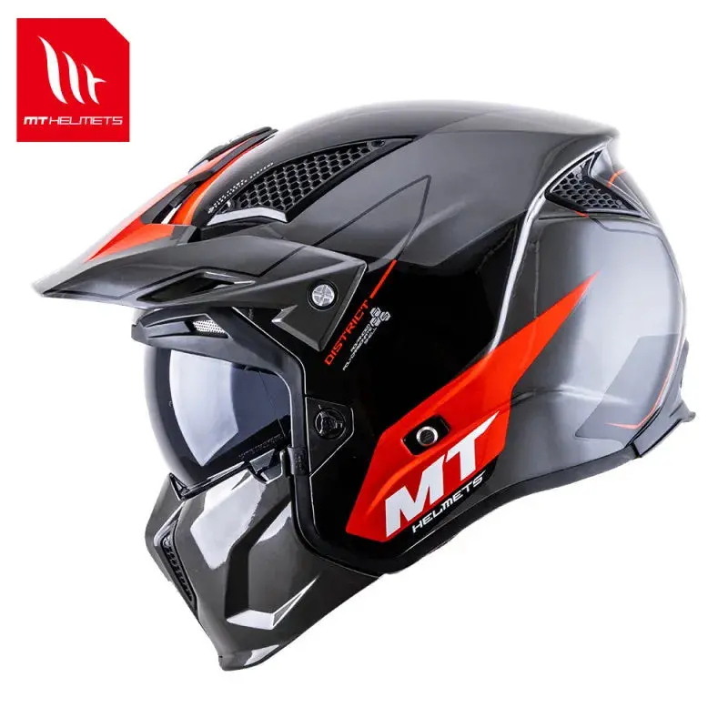 New Premium Dirt Bike Helmet Personality Off Road Changeable Motorcycle Helmets Am Dh Racing Downhill Casque Moto Casco Moto Ece 3
