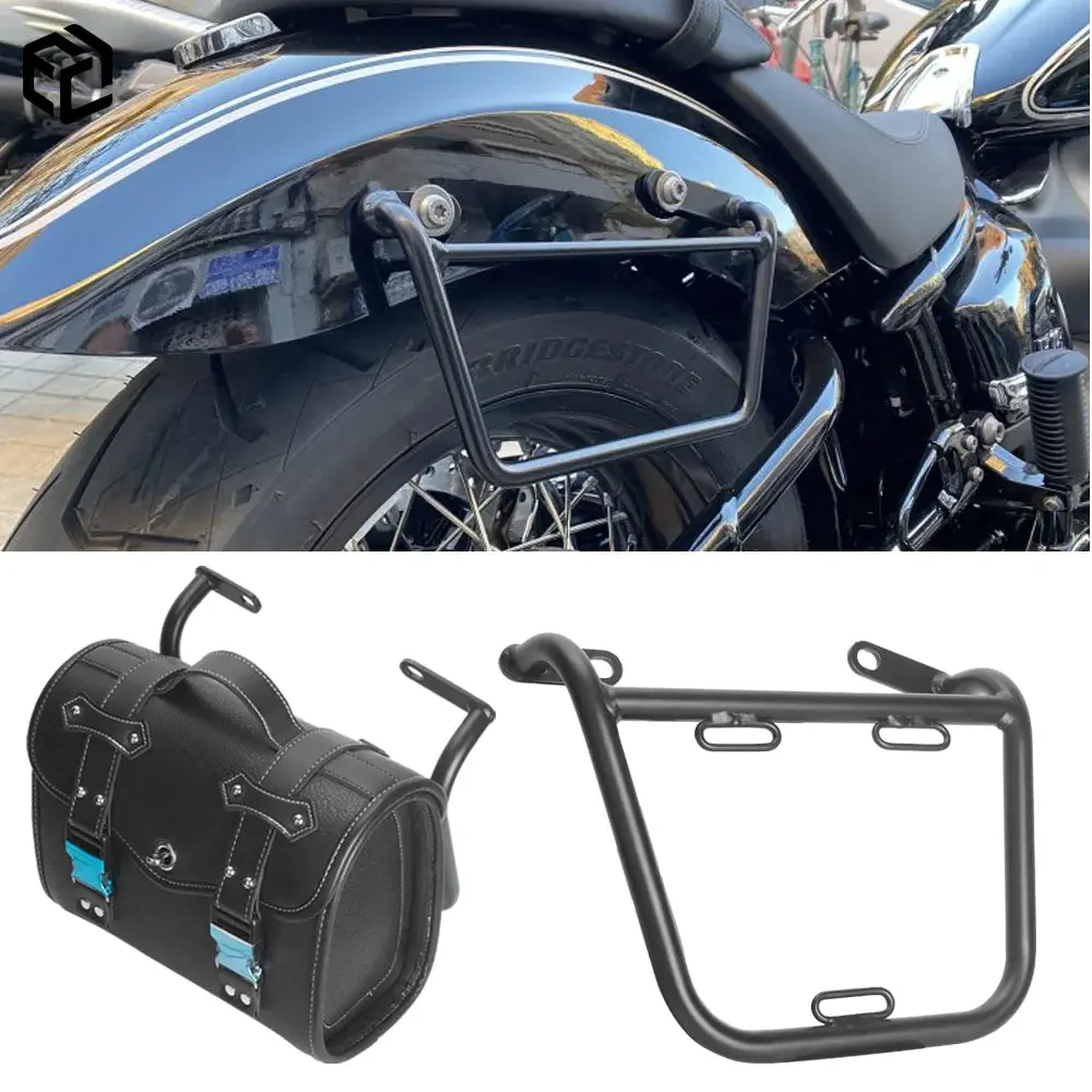 Motorcycle Accessories Side Bag Frame Rear Iuggage Bag Rail Support Guardrail For Bmw R18 Classic 100 Years 1