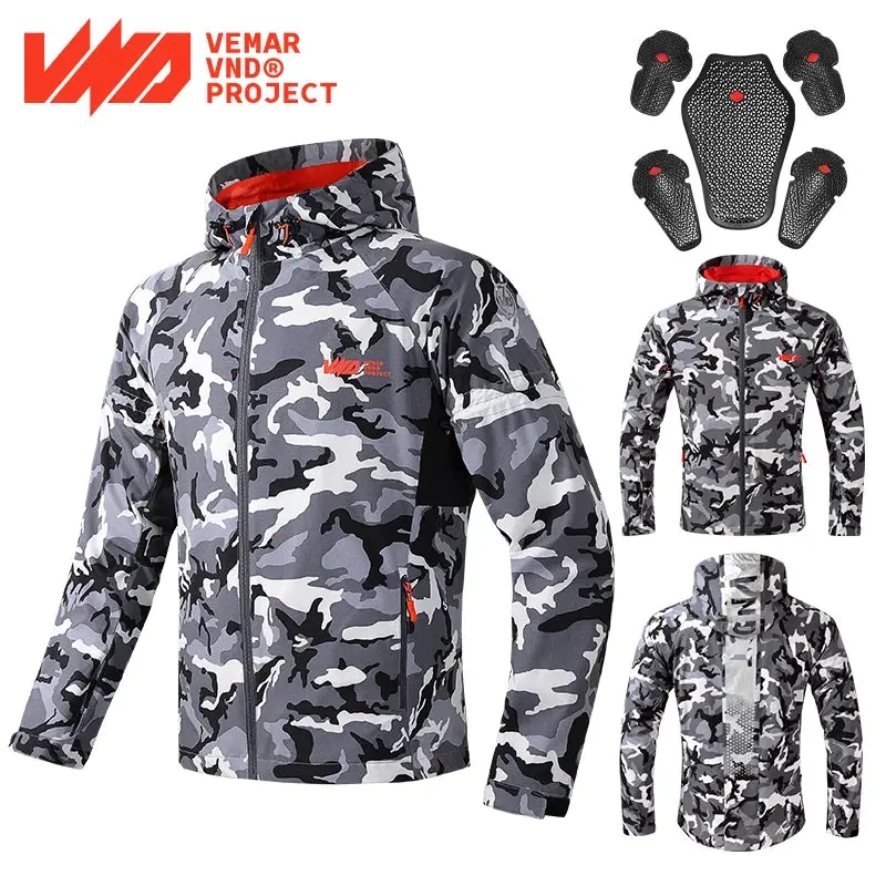 Motorcycle Jackets Mens Casual Moto Riding Jacket Coats Summer Breathable Mesh Waterproof Motocross Racing Jacket 5