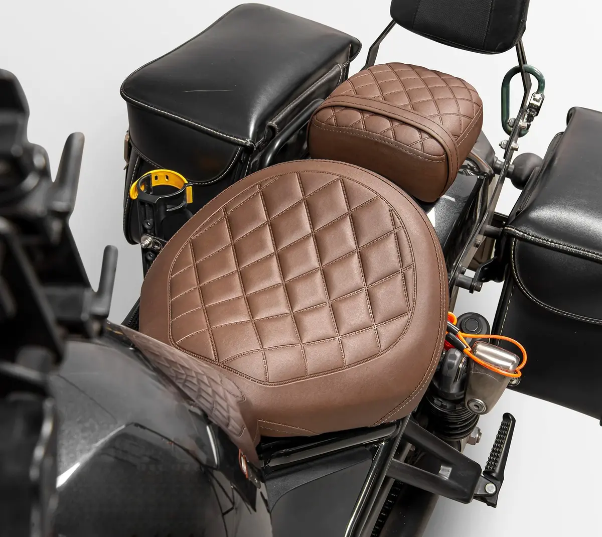 Cm Cmx 1100 Front Rear Pillion Passenger Pad Seat For Honda Rebel Cm1100 Cmx1100 2021-2024 2023 Motorcycle Driver Cushion Cover 4