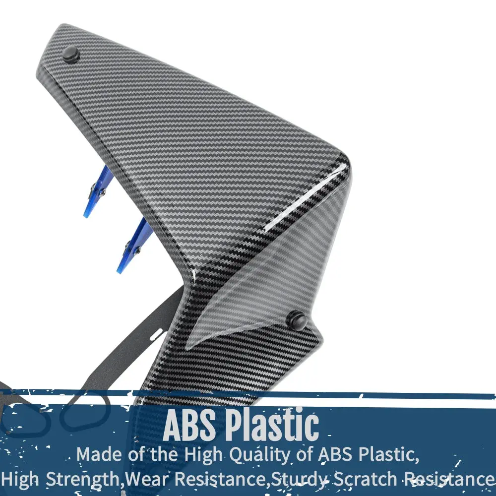 For Yamaha Mt-09 Mt 09 2021 2022 2023 Mt09 Side Downforce Naked Spoilers Fixed Winglet Fairing Wings Motorcycle Accessories 2