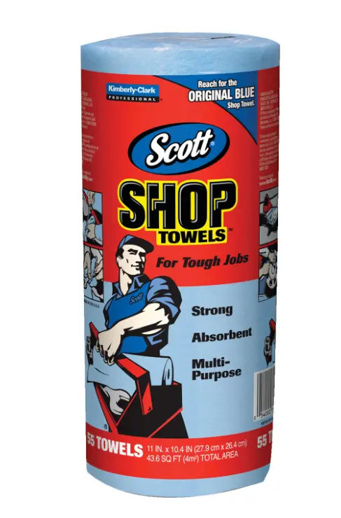 Scott Blue Shop Towel 1