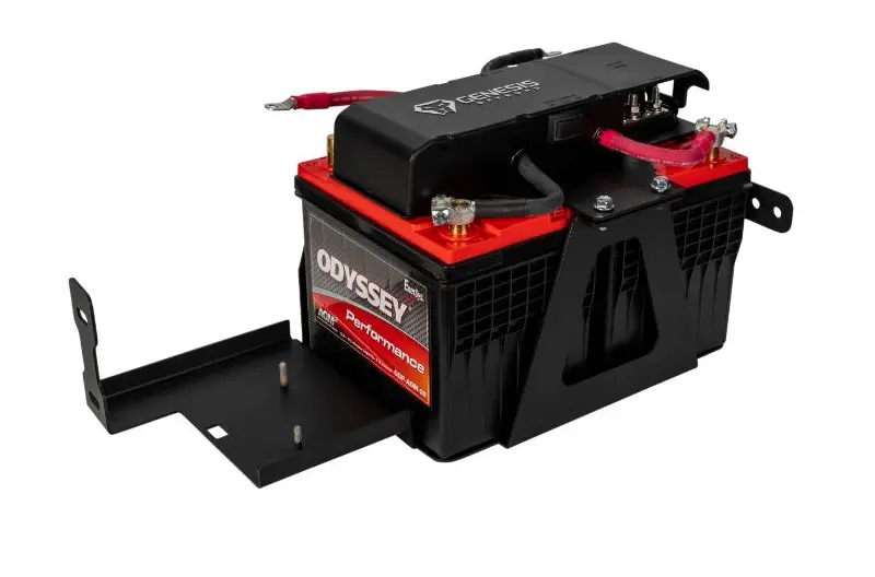 Genesis Offroad | 2007-2018 Jeep Wrangler Jk Right Hand Drive Dual Battery Kit 1