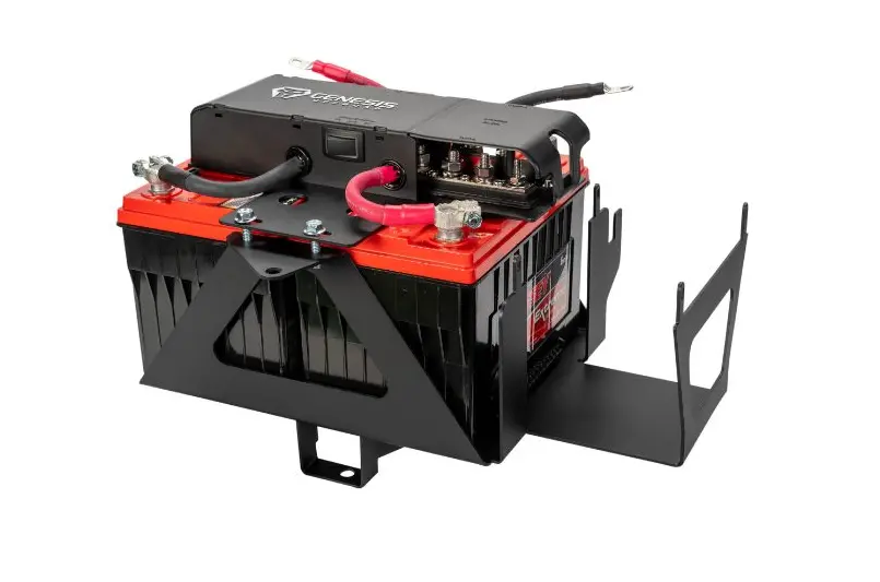 Genesis Offroad | 2007-2018 Jeep Wrangler Jk Dual Battery Kit - Gen 3 1