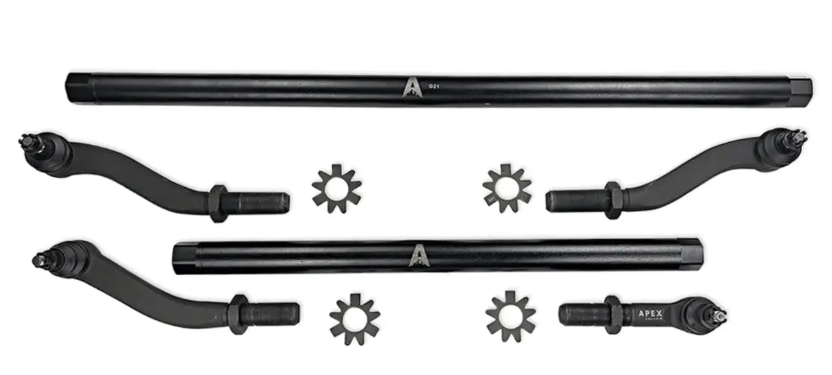 Apex Chassis | 2007-2018 Jeep Wrangler Jk 2.5 Ton Steering Kit - Steel 1